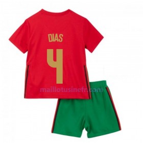 Maillot de Foot Portugal Ruben Dias 4 Domicile UEFA EURO 2020 - Enfant